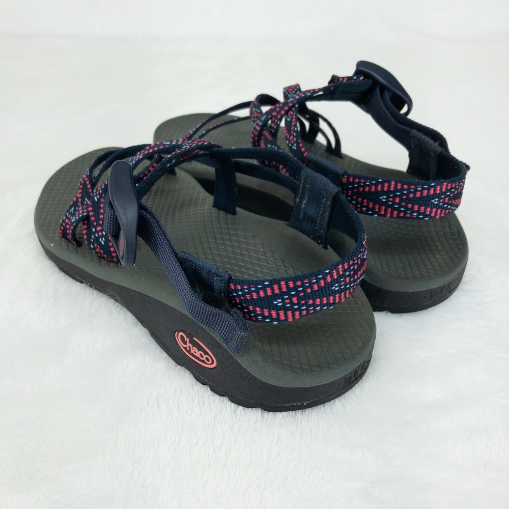 Chaco Z/Cloud Sandals Womens Size 6 Blue Strappy Toe Loop Hiking Shoes - Picture 7 of 16
